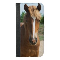 Horse iPhone 6/6s Plus Wallet Case