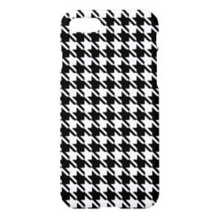 Houndstooth Pattern Customized Any Colour iPhone 7 Case