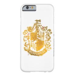 Hufflepuff Crest - Splattered Barely There iPhone 6 Case