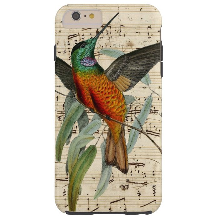 Hummingbird Song Tough iPhone 6 Plus Case