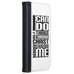 I Can Do All Things Inpiration iPhone 6/6s Wallet Case