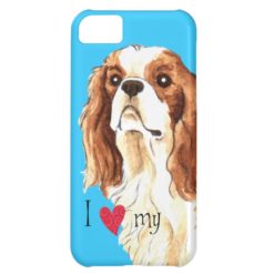 I Love my Cavalier Cover For iPhone 5C