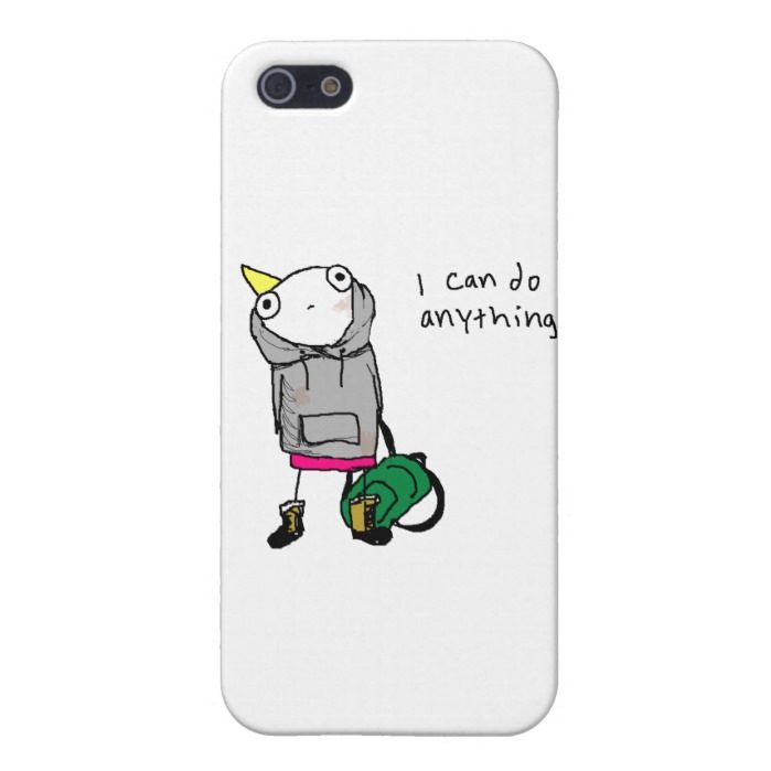 I can do anything. cover for iPhone SE/5/5s