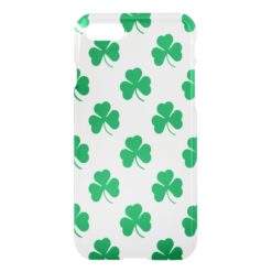 Irish Shamrock Pattern iPhone 7 Case