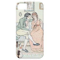 Jane Austen Illustration iPhone 5 Case