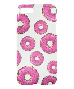 Juicy Delicious Pink Sprinkled Donut iPhone 7 Case