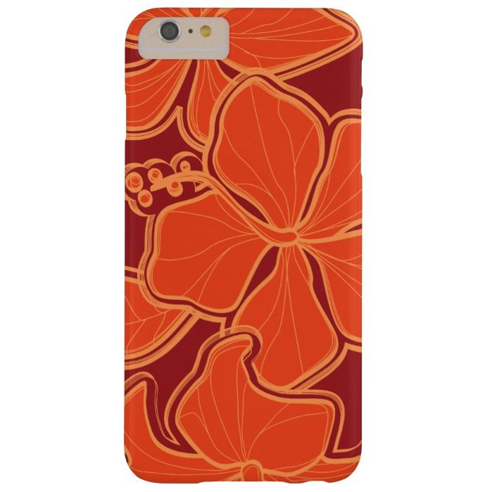 Kailua Hibiscus Hawaiian Oversized Floral Barely There iPhone 6 Plus Case
