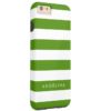 Kelly Green and White Striped Pattern Custom Name Tough iPhone 6 Plus Case