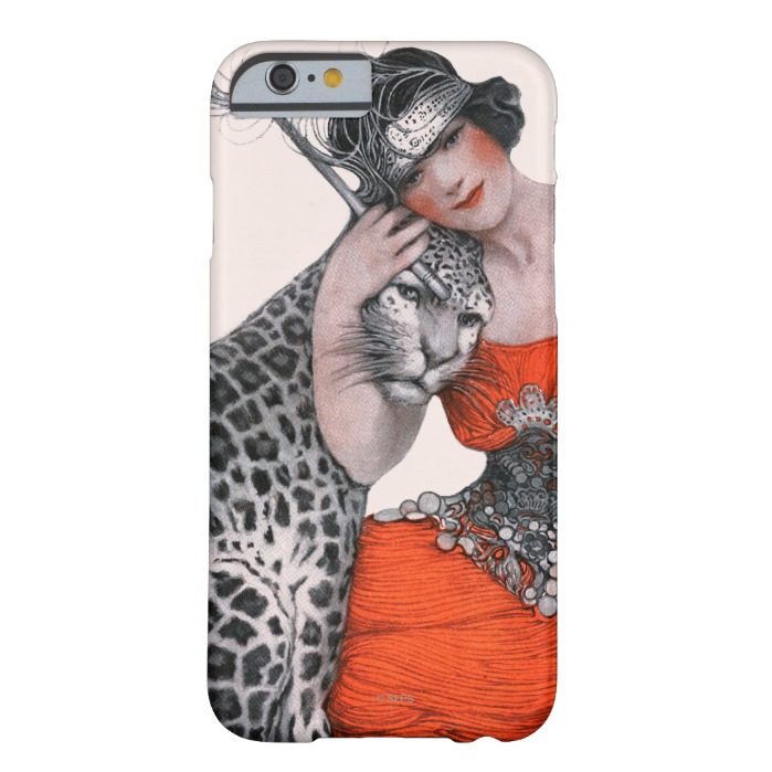 Lady and Leopard Barely There iPhone 6 Case