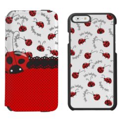 Ladybug Sweet Surprises iPhone 6/6s Wallet Case