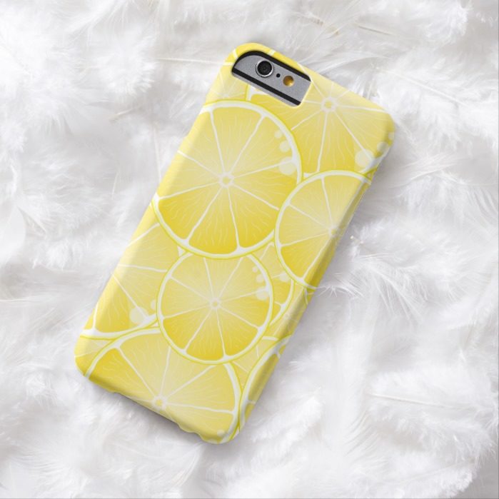 Lemon Slices Barely There iPhone 6 Case