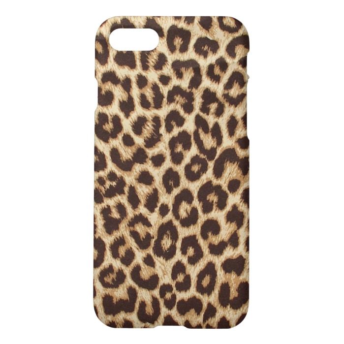 Leopard Matte iPhone 7 Case