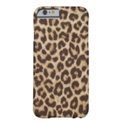 Leopard Print Apple iPhone 6 Case
