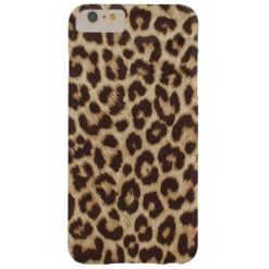 Leopard Print Barely There iPhone 6 Plus Case