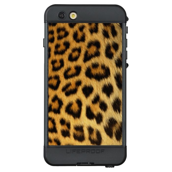 Leopard print LifeProof iPhone 6s plus case