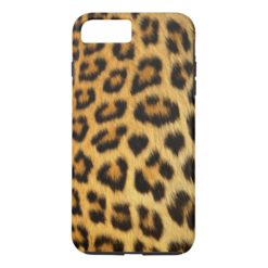 Leopard print iPhone 7 plus case