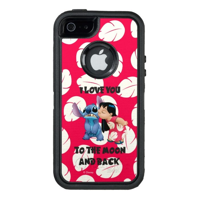 Lilo & Stich | I Love You To The Moon OtterBox Defender iPhone Case
