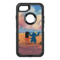 Lilo & Stich |Lilo & Stitch At The Beach OtterBox Defender iPhone 7 Case