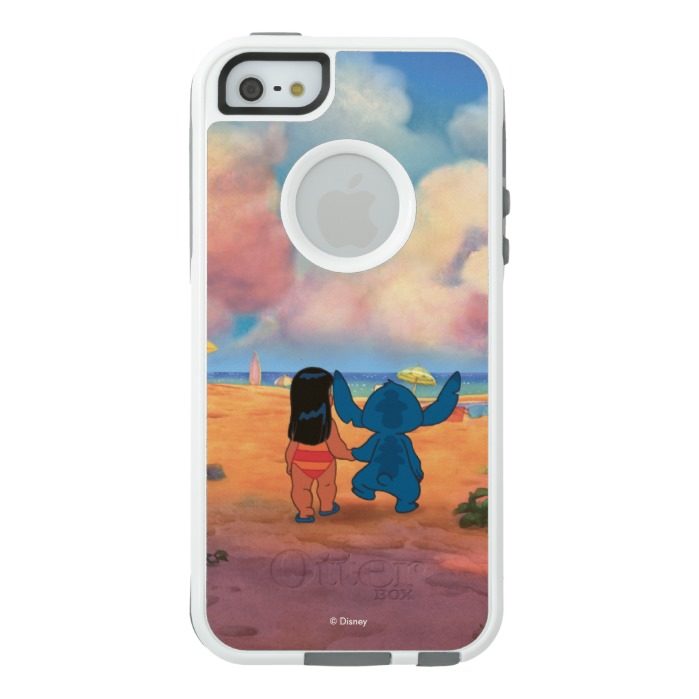 Lilo & Stich |Lilo & Stitch At The Beach OtterBox iPhone 5/5s/SE Case