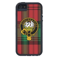 Lindsay Scottish Crest and Tartan iPhone 5/5S case