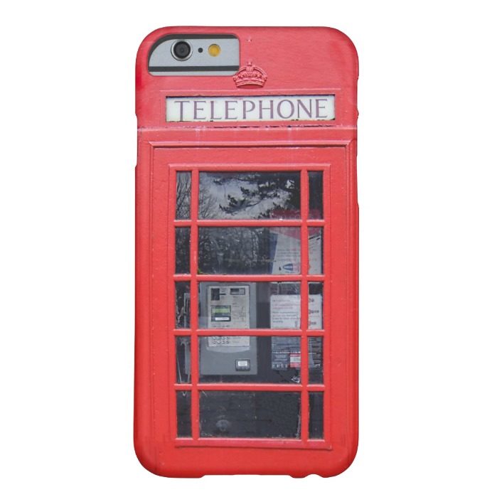 London Red Telephone Box Barely There iPhone 6 Case