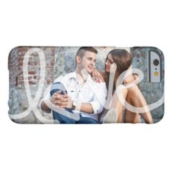 Love Add your photo Barely There iPhone 6 Case