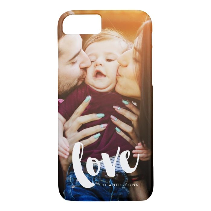Love Overlay Photo iPhone 7 Case