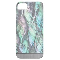 MOTHER OF PEARL Red Abalone Print iPhone 5/5S Case