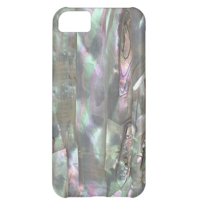 MOTHER OF PEARL Red Abalone Print iPhone 5C Case