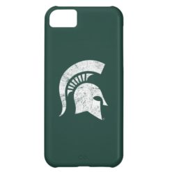 MSU Spartan Distressed Cover For iPhone 5C