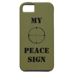 MY PEACE SIGN PHONE COVER