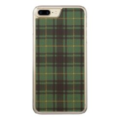Macarthur clan Plaid Scottish tartan Carved iPhone 7 Plus Case