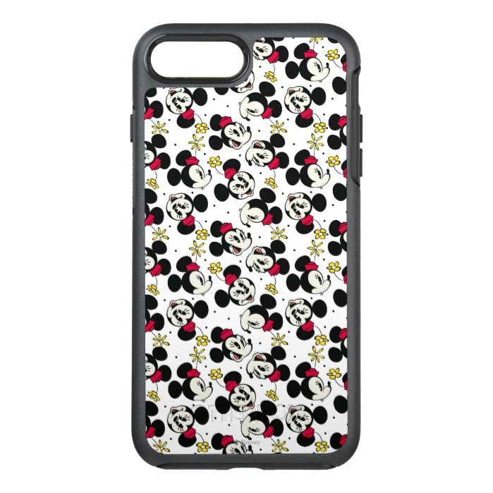 Main Mickey Shorts | Minnie Head Pattern OtterBox Symmetry iPhone 7 Plus Case