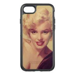 Marilyn in Black OtterBox Symmetry iPhone 7 Case