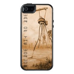 Martians With Gas Guns War Of The Worlds OtterBox iPhone 5/5s/SE Case