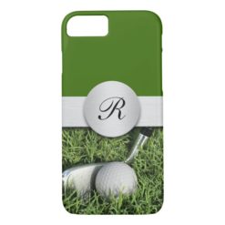 Men's Golf Theme iPhone 7 Cases
