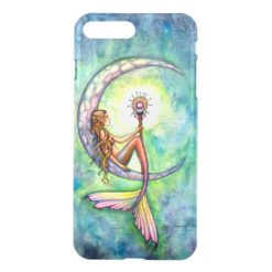 Mermaid Moon Fantasy Art iPhone 7 Plus Case