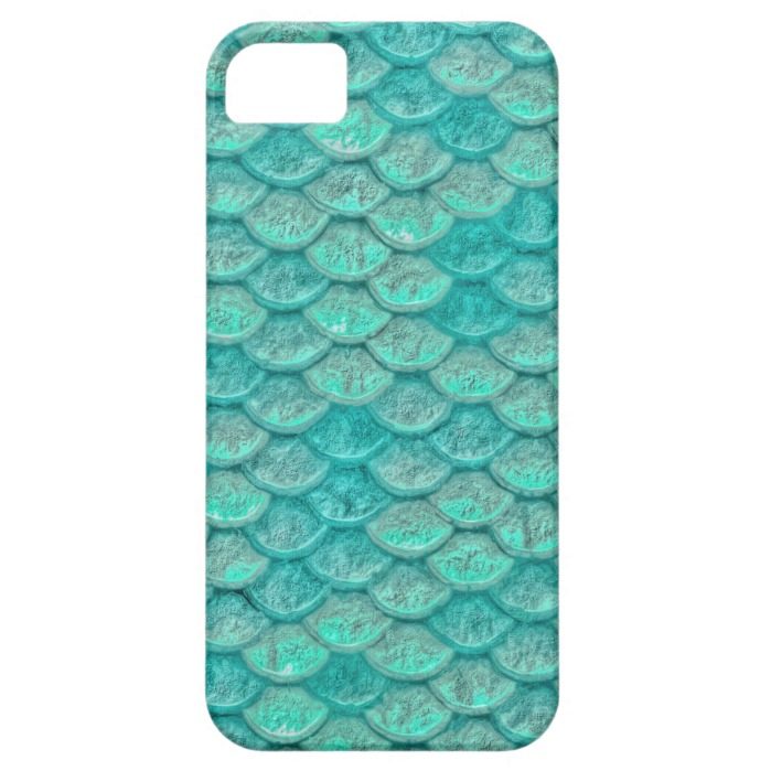 Mermaid Sea Green Scales iPhone SE/5/5s Case