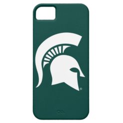 Michigan State University Spartan Helmet Logo iPhone SE/5/5s Case