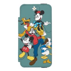 Mickey & Friends | Classic Group iPhone SE/5/5s Wallet Case
