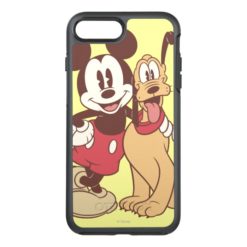 Mickey & Friends | Classic Mickey & Pluto OtterBox Symmetry iPhone 7 Plus Case