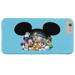 Mickey & Friends | Group in Mickey Ears Barely There iPhone 6 Plus Case