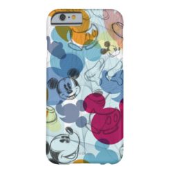 Mickey & Friends | Mouse Head Sketch Pattern Barely There iPhone 6 Case