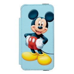 Mickey | Hands on Hips iPhone SE/5/5s Wallet Case