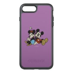 Mickey & Minnie | Classic Pair Sitting OtterBox Symmetry iPhone 7 Plus Case