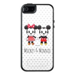Mickey & Minnie Holding Hands Emoji OtterBox iPhone 5/5s/SE Case