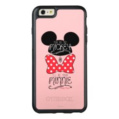 Mickey & Minnie | Love OtterBox iPhone 6/6s Plus Case