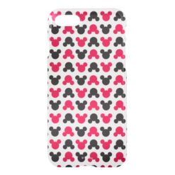 Mickey Mouse | Black and Red Pattern iPhone 7 Case