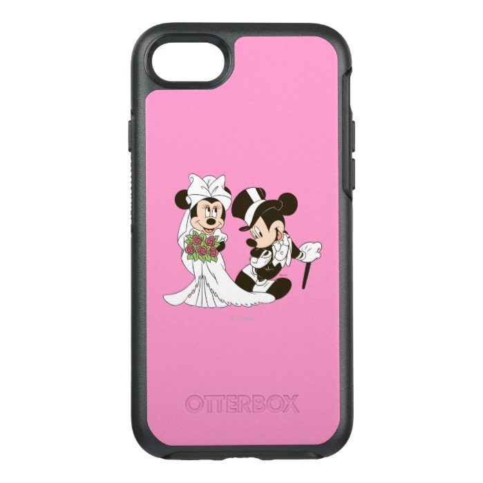Mickey Mouse & Minnie Wedding OtterBox Symmetry iPhone 7 Case