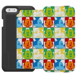 Mickey Mouse | Pop Art Pattern iPhone 6/6s Wallet Case